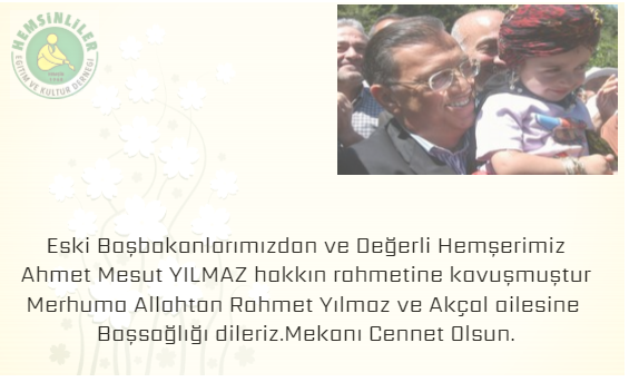 Vefat ve Başsağlığı